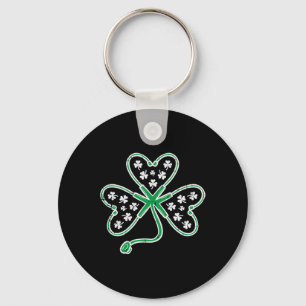 Nurse St Patricks Day Paddys Scrub Rn Icu Pacu Er Key Ring