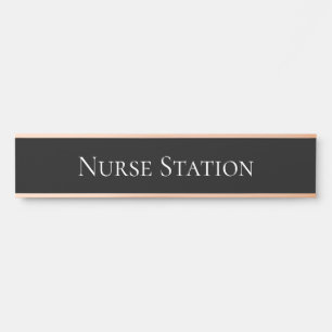 Nurse Station Door Sign