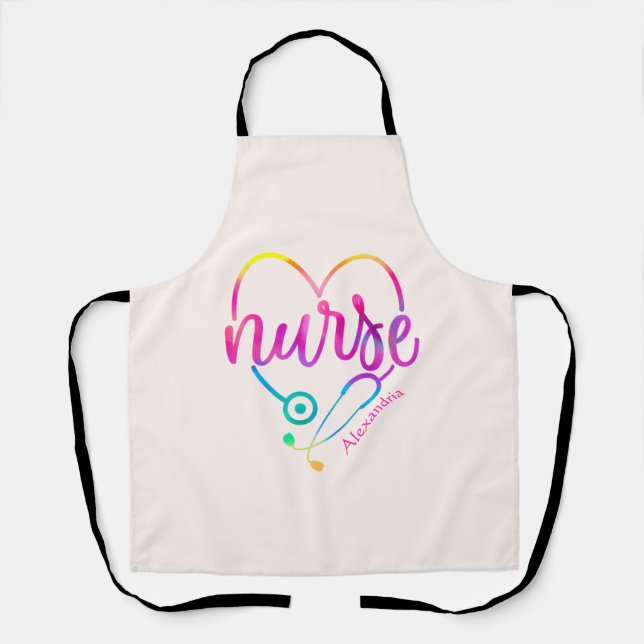 Nurse Stethoscope Apron (Front)