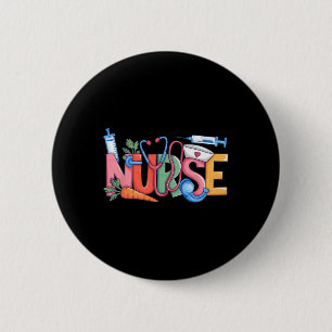 Nurse Stethoscope Cute Coquette Bow Stethoscope Nu 6 Cm Round Badge