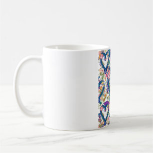 Nurse Stethoscope Heart Pattern Coffee Mug