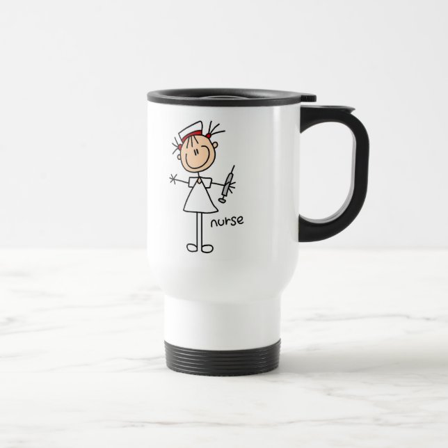 Nurse Stick Figure Mug (Right)