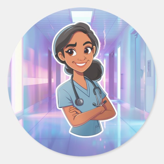 Nurse Sticker (Front)