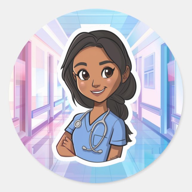 Nurse Sticker (Front)