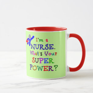 Nurse Superhero Mug