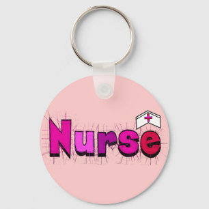 "NURSE" T-shirts and Gifts Key Ring