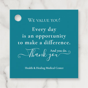 Nurse Thank You Appreciation Week Month Bulk Favour Tags