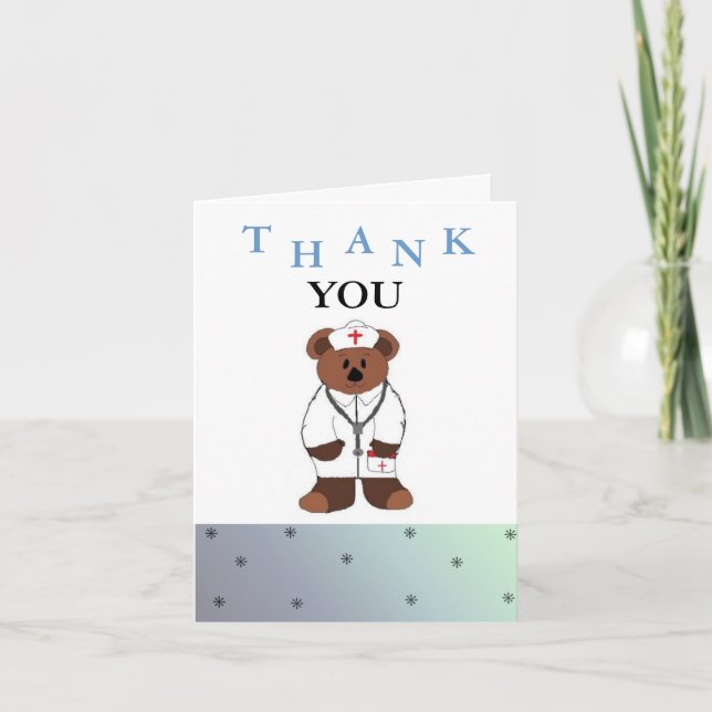 Nurse Thank You Card (Front)
