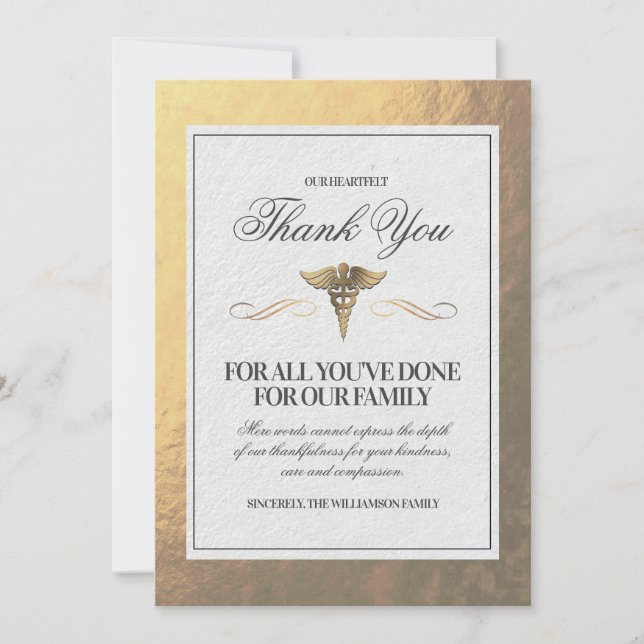 Nurse Thank You Card (Front)