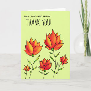 Nurse Thank You Floral Card