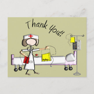 Nurse "Thank You" Gifts Postcard