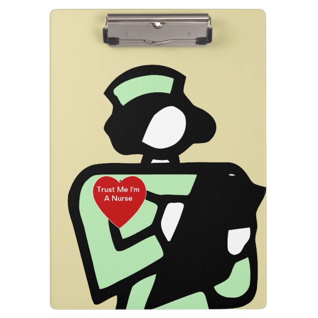 Nurse Theme Medical Clipboards (Front)