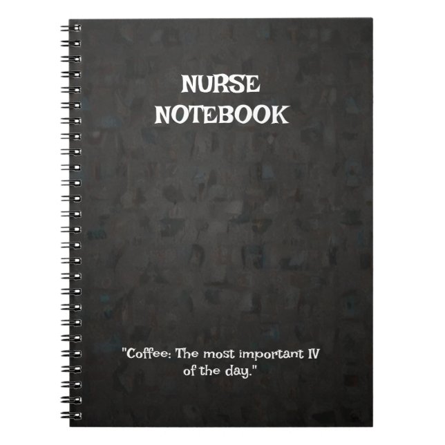 Nurse-Themed  Notebook (Front)