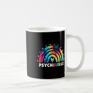 Nurse Tie Dye Nursing Mental Health Psychiatric Nu Coffee Mug