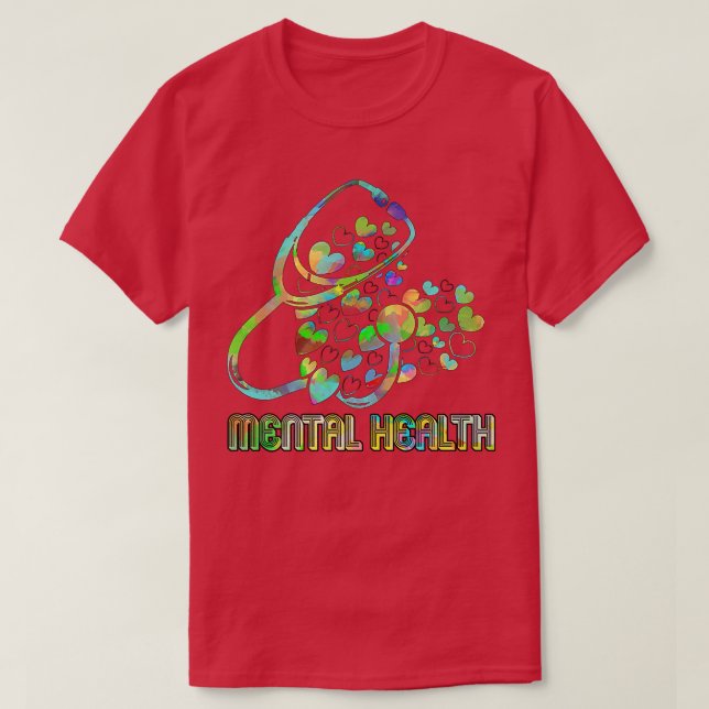 Nurse Tool Lifesavers Nursing Heart Hearts Mental  T-Shirt (Design Front)