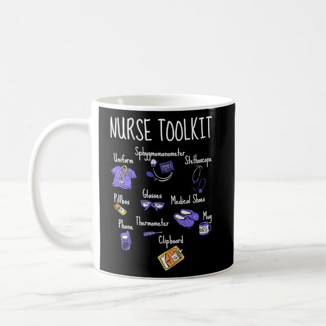 Nurse Toolkit  Coffee Mug (Left)