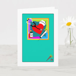 Nurse Tools Get Well card