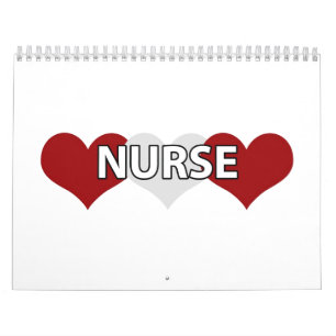 Nurse Triple Heart Calendar