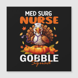 Nurse Turkey Matching MED SURG Gobble Squad