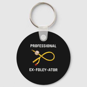 Nurse Urology Crew Catheter Joke Key Ring