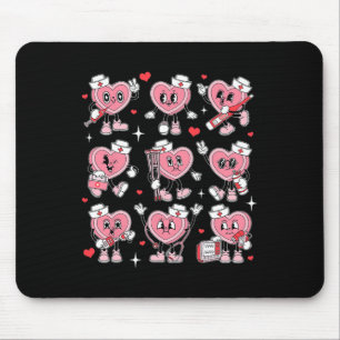 Nurse Valentine Candy Heart Er Icu Nicu Rn Nurses Mouse Mat