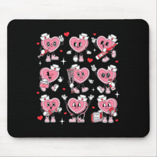 Nurse Valentine Candy Heart Er Icu Nicu Rn Nurses Mouse Mat