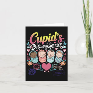 Nurse Valentine Cupid's Delivery Service Labour An Card