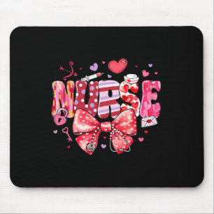 Nurse Valentines Day Valentine Er Icu Nicu Rn Nurs Mouse Mat
