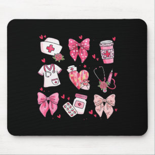 Nurse Valentines Day Valentine Er Icu Nicu Rn Nurs Mouse Mat