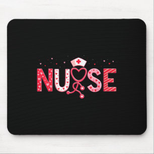 Nurse Valentines Day Valentine Er Icu Nicu Rn Nurs Mouse Mat