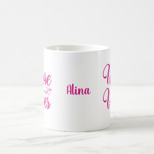 Nurse Vibes personalise name Coffee Mug