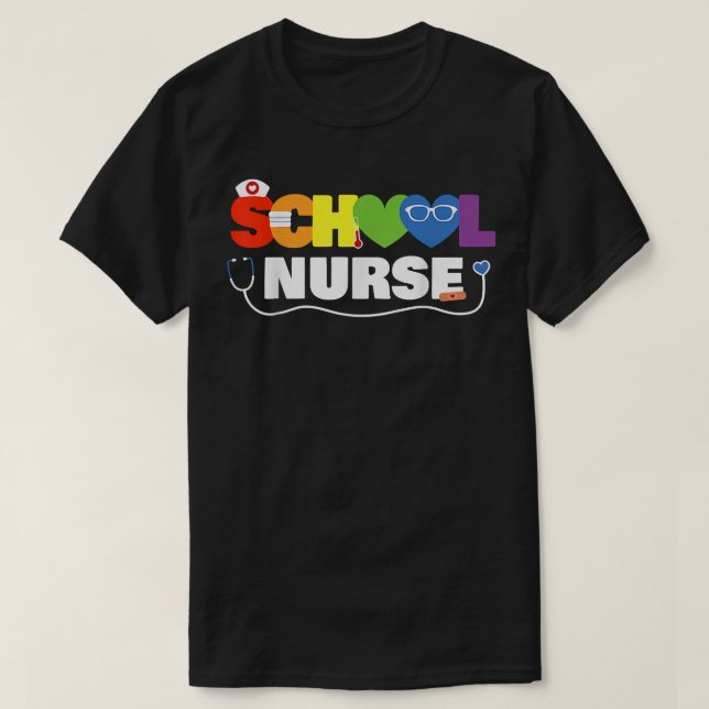 Nurse Week 2022 Gift School Nurse Back To School  T-Shirt (Design Front)