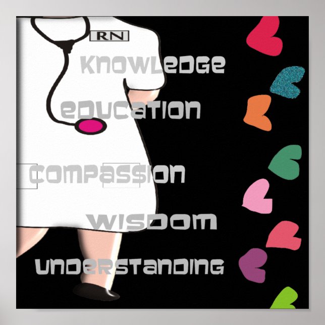 Nurse Week Art Poster (Front)