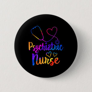 Nurse Week Rn Mental Health Nursing School Psych 6 Cm Round Badge
