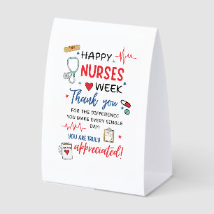 Nurse Week Sign Printable Appreciation Nurse Thank