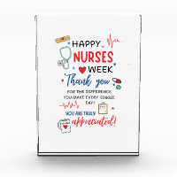 Nurse Week Sign Printable Appreciation Nurse Thank