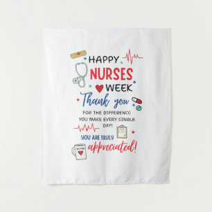 Nurse Week Sign Printable Appreciation Nurse Thank Tapestry