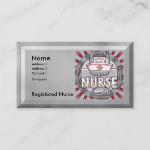 Nurse Wisdom  Business Card