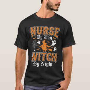 Nurse Witch Halloween Design (2) T-Shirt