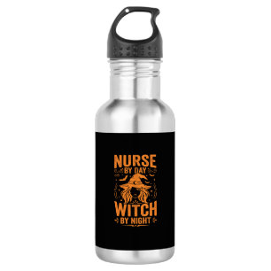 Nurse Witch Halloween Design 532 Ml Water Bottle