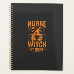 Nurse Witch Halloween Design Planner