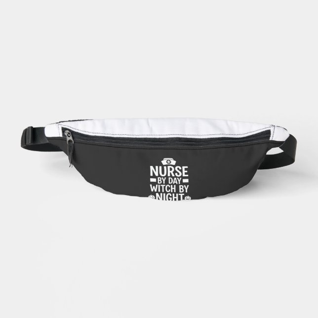 Nurse Witch Halloween Vector Design_1 Bum Bags (Front)