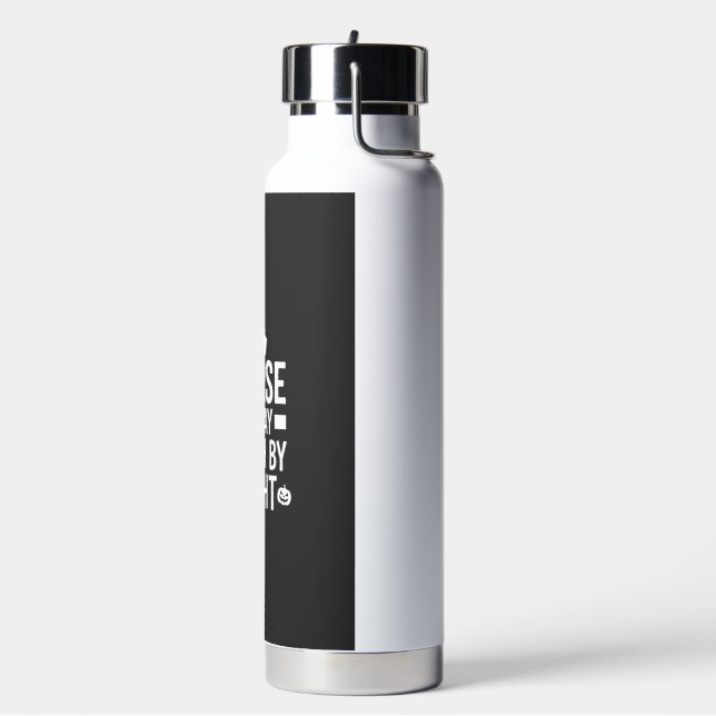 Nurse Witch Halloween Vector Design_1 Water Bottle (Left)