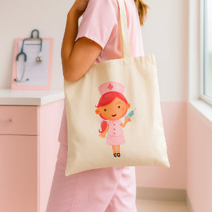 Nurse With A Needle Tote Bag