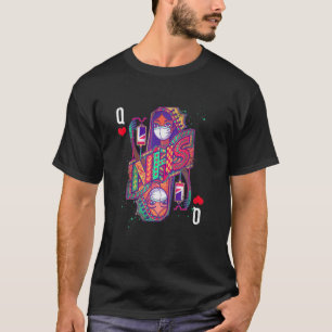 NURSE Women Cute Queen Heart Nurse T-Shirt