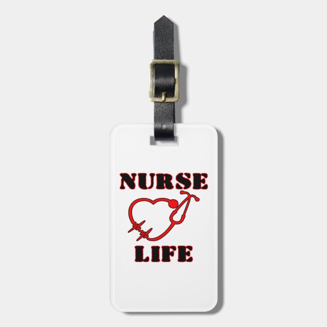 NURSELIFE LUGGAGE TAG (Front Vertical)