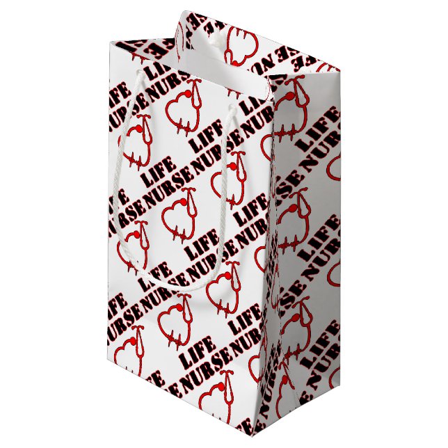 NURSELIFE SMALL GIFT BAG (Front Angled)