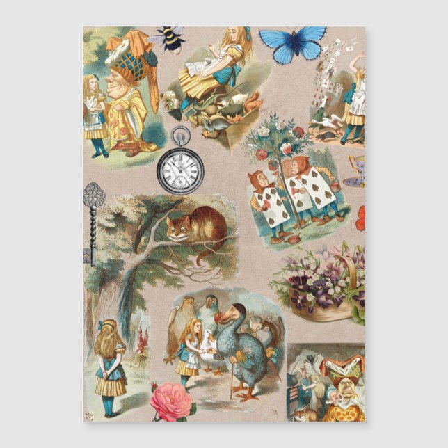  Nursery Alice Colourful 1800s Classic Wonderland  (Front)