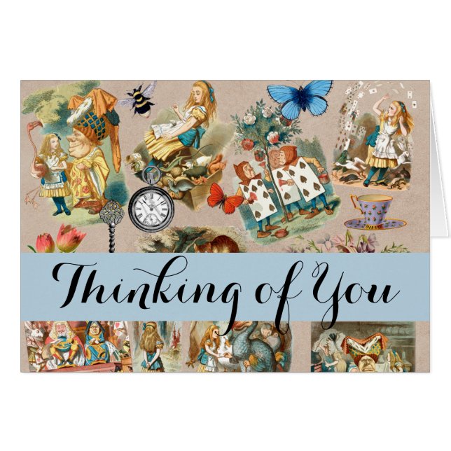  Nursery Alice Colourful 1800s Classic Wonderland  (Front Horizontal)