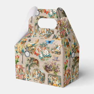 Nursery Alice Colourful 1800s Classic Wonderland Favour Box